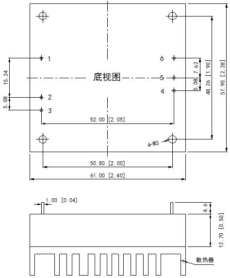 DC-DC铁路电源模块WDT60-75系列(60-75W)